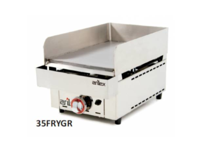 frytops a gas acero rectificado 15 mm. 35frygr arilex