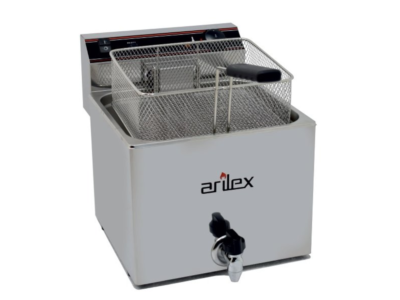 freidora eléctrica con grifo de vaciado evo12g arilex