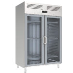 https://donbar.es/wp-content/uploads/2019/05/Armario-Expositor-Refrigerado-Acero-Inoxidable-GN-2-1-2-Puertas-de-Cristal-8-Estantes-1240-Litros-Gama-700-1400L-1385x794x2130h-mm-AGB1402-CR-Infrico.jpg
