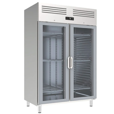 https://donbar.es/wp-content/uploads/2019/05/Armario-Expositor-Refrigerado-Acero-Inoxidable-GN-2-1-2-Puertas-de-Cristal-8-Estantes-1240-Litros-Gama-700-1400L-1385x794x2130h-mm-AGB1402-CR-Infrico.jpg