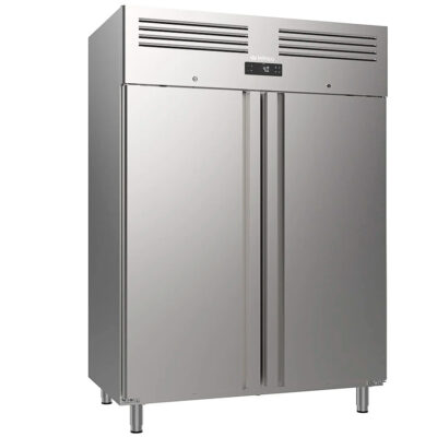 https://donbar.es/wp-content/uploads/2019/05/Armario-Refrigerado-Acero-Inoxidable-GN-2-1-2-Puertas-Opacas-6-Estantes-1120-Litros-Gama-600-1300L-1385x794x1989h-mm-AGB1302-Infrico.jpg