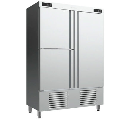 https://donbar.es/wp-content/uploads/2019/05/Armario-Refrigerado-Acero-Inoxidable-para-Pescado-3-Puertas-Opacas-4-Estantes-3-Contenedores-1100-Litros-Gama-500-1000L-1385x700x2060h-mm-ANDP1003-TF-G-Infrico.jpg