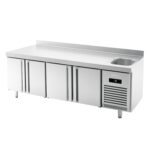 Mesa Refrigerada Con Fregadero Bmppf 2500 Ii Infrico