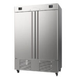 Armario Mixto Acero Inoxidable 2 Puertas Opacas 6 Estantes 1220 Litros Gama AN GN 2/1 - 1384x796x2112h mm AN 49 MX Infrico