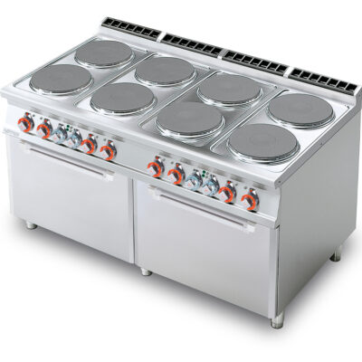 Cocina Modular De 8 Fuegos Con Horno Eléctrica Cf8-916et Lotus