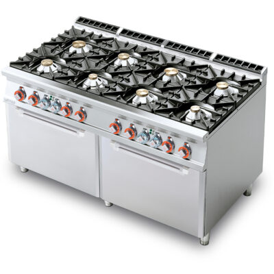 Cocina Modular De 8 Fuegos Con Horno Mixta Cf8-916ge Lotus