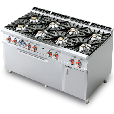 Cocina Modular De 8 Fuegos Con Horno A Gas Cf8-916gv Lotus