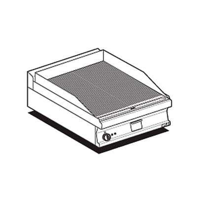 Fry-top Estriado Sobremesa Eléctrico Ftrt-76et Lotus