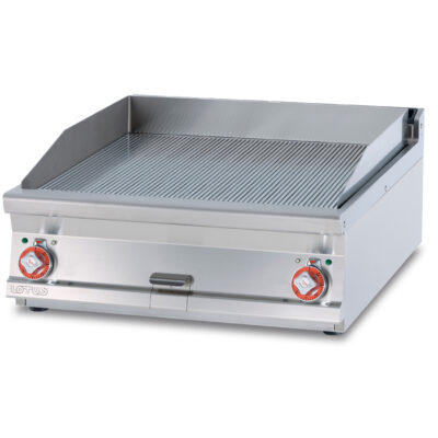 Fry-top Estriado Cromado Sobremesa Eléctrico Ftrt-98ets Lotus