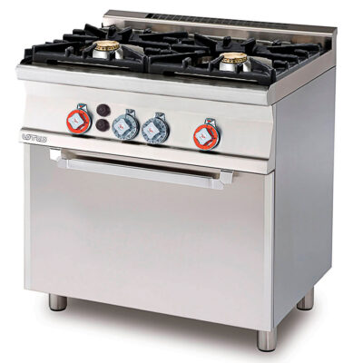 Cocina De 2 Fuegos Con Horno A Gas Cf2-68g Lotus