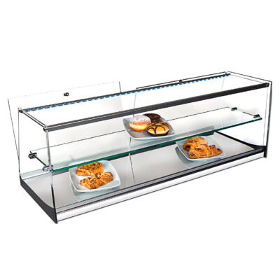 Vitrina Neutra Inox-vrlp 120 Led Vitrinas Gómez