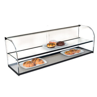 Vitrina Neutra Cristal Curvo Nclp-100 Vitrinas Gómez