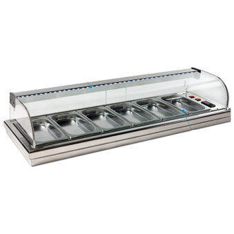 Vitrina Refrigerada Preparadas Para Encastrar En Barra Grupo Remoto Mfr-150 Vitrinas Gómez