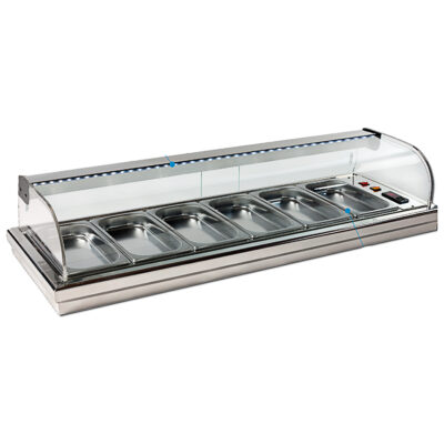 Vitrina Refrigerada Preparadas Para Encastrar En Barra Grupo Remoto Mfr-6r Vitrinas Gómez