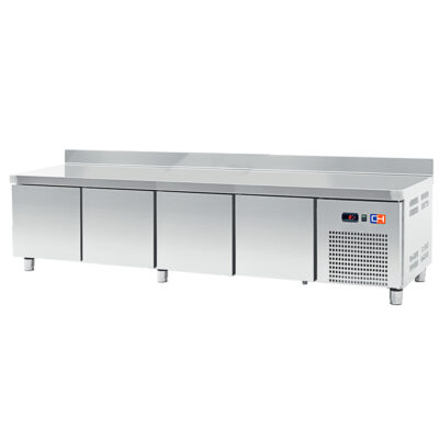 Mesa GN1/1 Refrigerada Fondo 700 Bajo Cocina Altura 600 mm TRCHB-225 Clima Hostelería