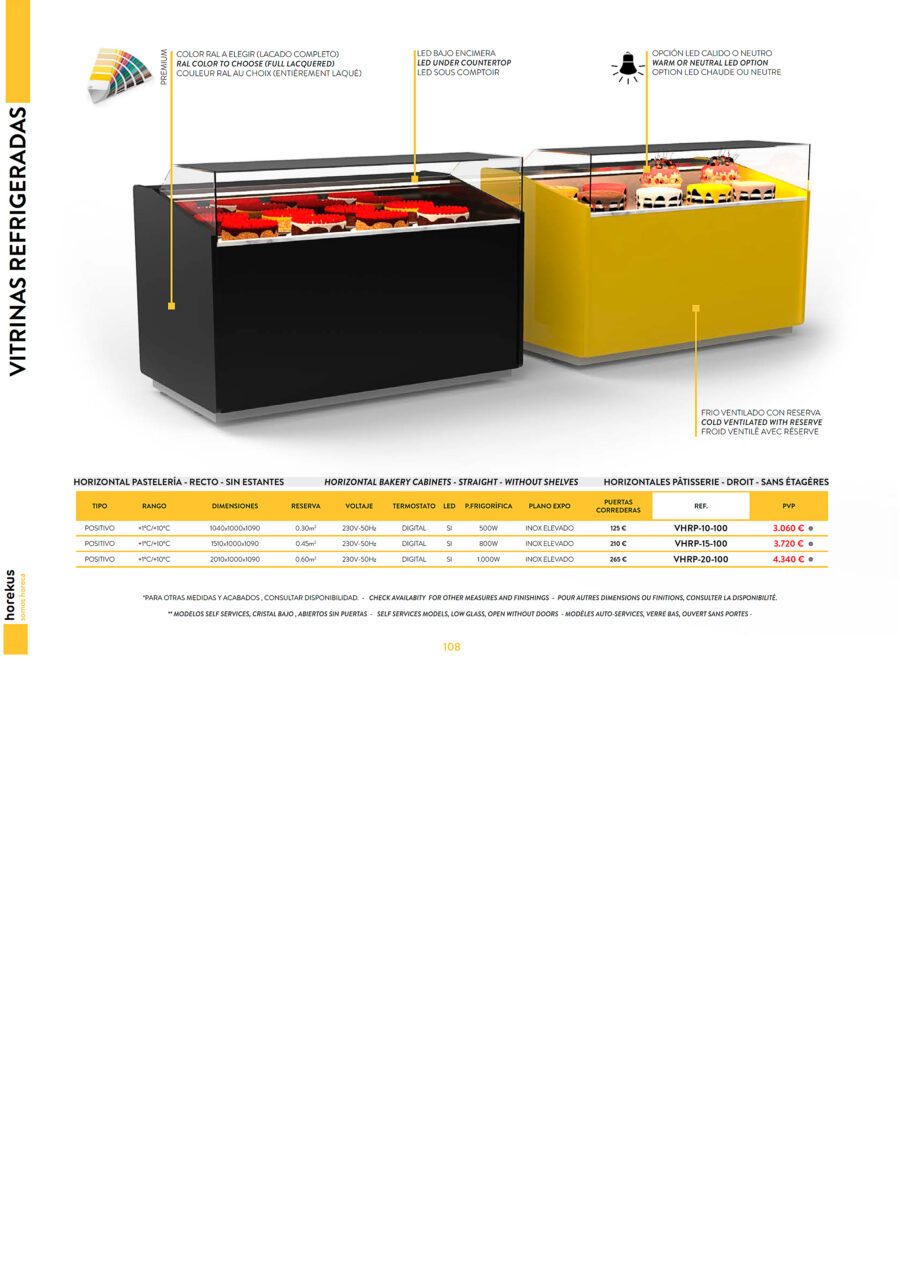 https://donbar.es/wp-content/uploads/2022/05/Vitrina-Expositora-Refrigerada-con-Reserva-para-Pasteleria-Cristal-Recto-1-Estante-1040x1000x1090h-mm-VHRP-10-100-Horekus-1-scaled.jpg