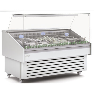 Vitrina Expositora Refrigerada Pescado o Marisco EEC-100-RR-EF Docriluc