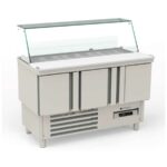 Mesa-fría-GN-1-1-COMPACTA-KEBAB-gama-700-MFK-140-coreco