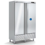 Armario Refrigeración y con Departamento de Congelación en Acero Inoxidable con 6 Estantes 1010 Litros 2 Puertas Opacas Gama Snack ARSM-140-2 Docriluc