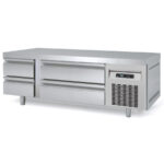 Mesa fría de Refrigeración con Cajones Bajo Cocina Gama 700 GN 1 DKBR-65 Docriluc