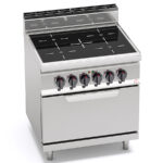 Cocina-4-Fuegos-+-Horno-GN-2-1-Vitrocerámica-Modular-GAMA-Macros-700---800x714x900h-mm-E7P4-VTR+FE-BERTO’S