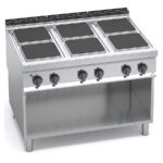Cocina-6-Fuegos-Eléctrica-Modular-GAMA-Máxima-900---1200x900x900h-mm-E9PQ6M-BERTO’S