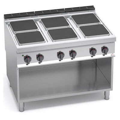 Cocina-6-Fuegos-Eléctrica-Modular-GAMA-Máxima-900---1200x900x900h-mm-E9PQ6M-BERTO’S