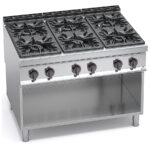 Cocina-6-Fuegos-a-Gas-Modular-GAMA-Máxima-900---1200x900x900h-mm-G9F6M-BERTO’S