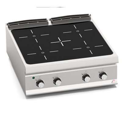 Cocina-Vitrocerámica-4-Fuegos-Sobremesa-Gama-LX900-TOP---800x900x300h-mm-LXE9P4P-VTR-BERTO’S