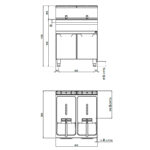 Freidora-a-Gas-1-Cuba-20-litros-Modular-con-Grifo-de-Vaciado-Gama-MAXIMA-900---800x900x900h-mm-9GL20+20M-BERTO’S2