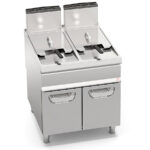Freidora-a-Gas-2-Cubas-20+20-Litros-Modular-con-Grifo-de-Vaciado-Gama-S-900---800x900x1120h-mm-S9GL20+20M-BERTO’S