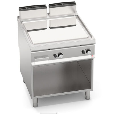 Fry-Top-a-Gas-Modular-Acero-Compuesto-Plancha-Lisa-Gama-S-900---800x900x900h-mm-SG9FL8M-2-CPD-BERTO’S