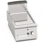 Fry-Top-a-Gas-Sobremesa-Acero-Compuesto-Placa-Acanalada-Gama-S-700---400x730x280h-mm-SG7FR4B-CPD-BERTO’S