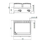 Fry-Top-a-Gas-Sobremesa-Acero-Compuesto-Placa-Acanalada-Gama-S-700---800x730x280h-mm-SG7FL8B-2-CPD-1