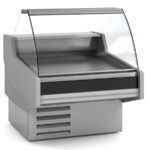 Vitrina Expositora Pastelera con Reserva Cristal Recto Evaporador Ventilado SERIE VE-12 1310x1215x1245 mm VE-12-10-C-TF Docriluc ficha