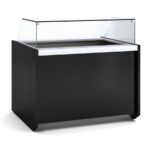 Vitrina Expositora Refrigerada con Reserva Cristal Recto Evaporador Ventilado SERIE VER-10 1265x1015x825 mm VER-10-13 TF Docriluc