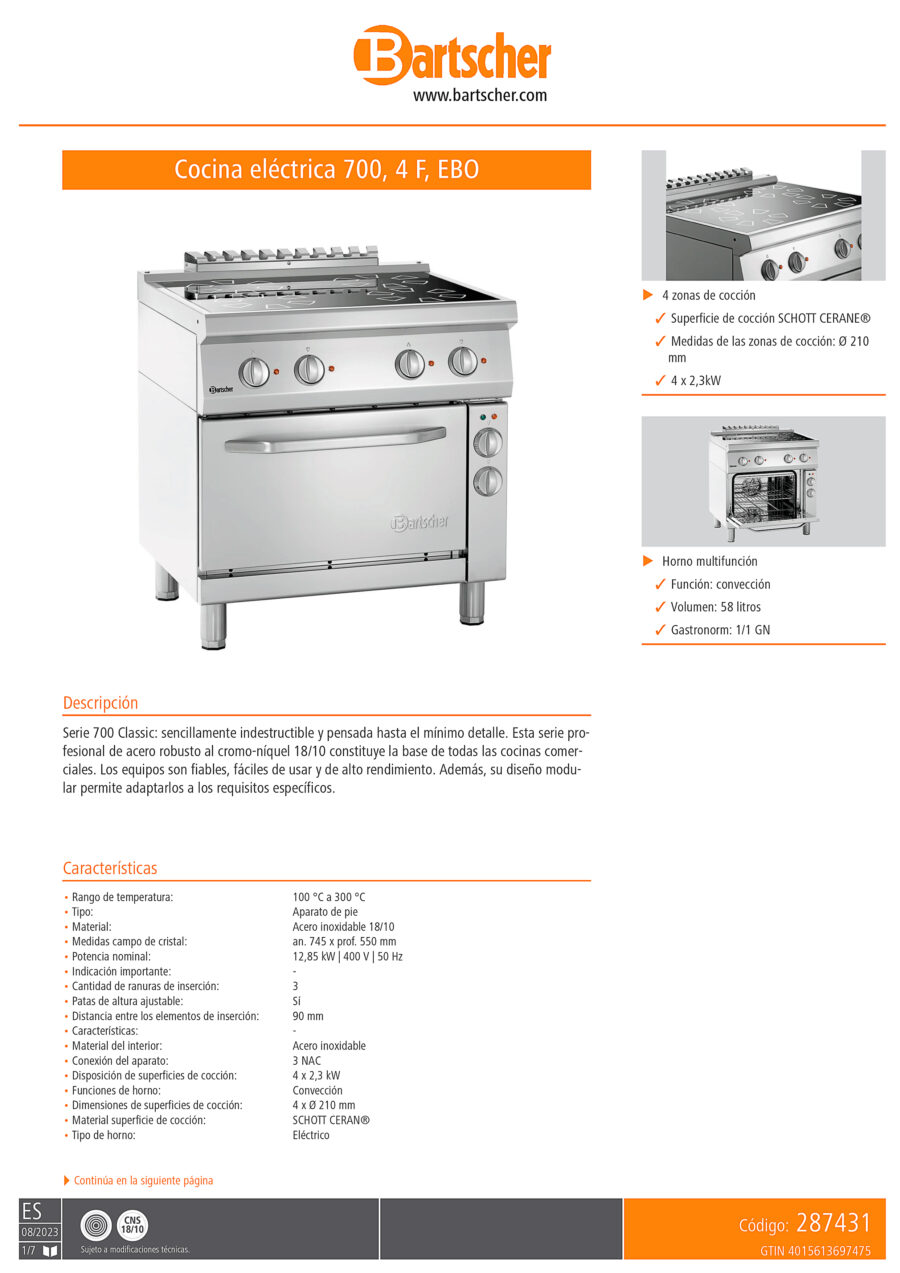 Cocina-4-Fuegos-Eléctrico-con-Horno-Eléctrico-Modular--Gama-700---800x700x850h-mm-2874312