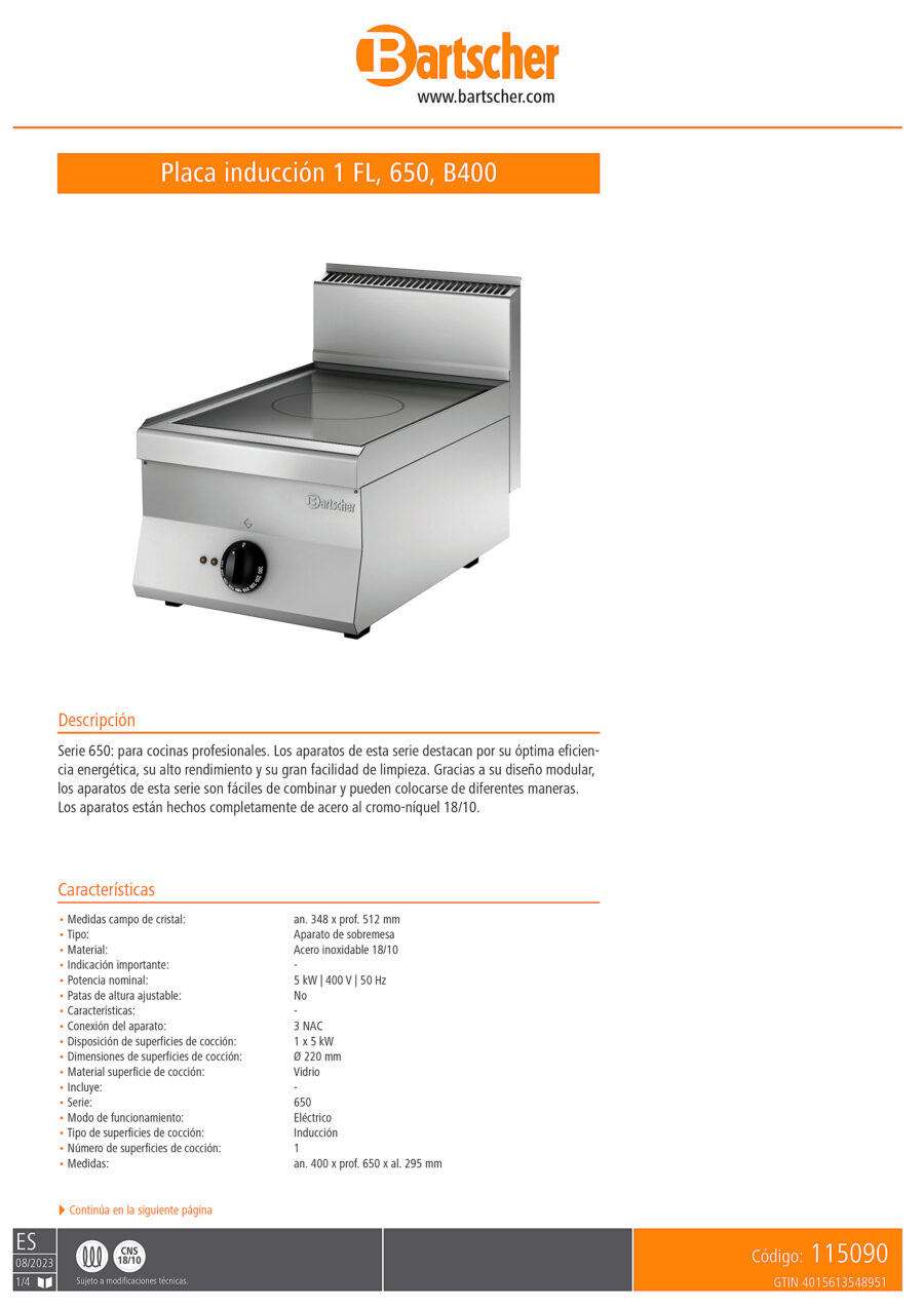 Cocina-de-Inducción-1-Fuego-Eléctrico-Sobremesa-Gama-650---400x650x295h-mm-115090-Bartscher1