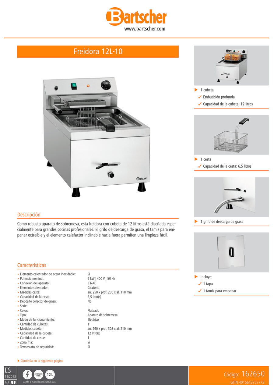 Freidora-Eléctrica-Sobremesa-12-Litros-con-Grifo-de-Vaciado-1-Cesta-400x650x485h-mm-162650-Bartscher.j2pg