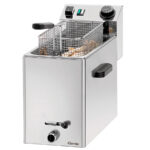 Freidora-Eléctrica-Sobremesa-8-Litros-con-Grifo-de-Vaciado-1-Cesta-Gama-SNACK-XL-Plus-245x720x470h-mm-165530-Bartscher