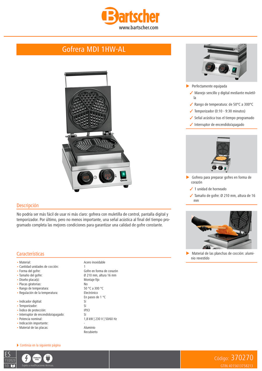 Gofrera-Eléctrica-1-Placa-Gama-MDI-300x450x250h-mm-370270-Bartscher2