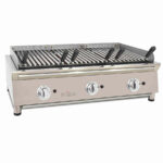 Parrilla-a-Gas-con-Piedra-Volcánica-Acero-Inoxidable-Sobremesa-Gama-600---1000x587x364h-mm-100VASN-ARILEX