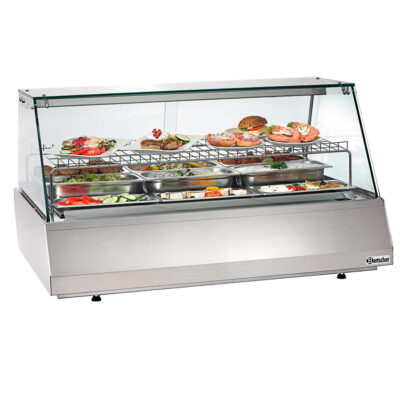 Vitrina-Refrigerada-Cristal-Recto-Sobre-Mostrador-165-Litros-3-Cubetas-GN-1-1---1075x775x590h-mm-406056-Bartscher