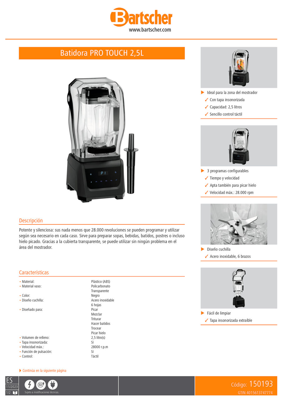 Batidora-2875-Litros-Gama-PRO-TOUCH-240x300x365h-mm-150193-Bartscher1