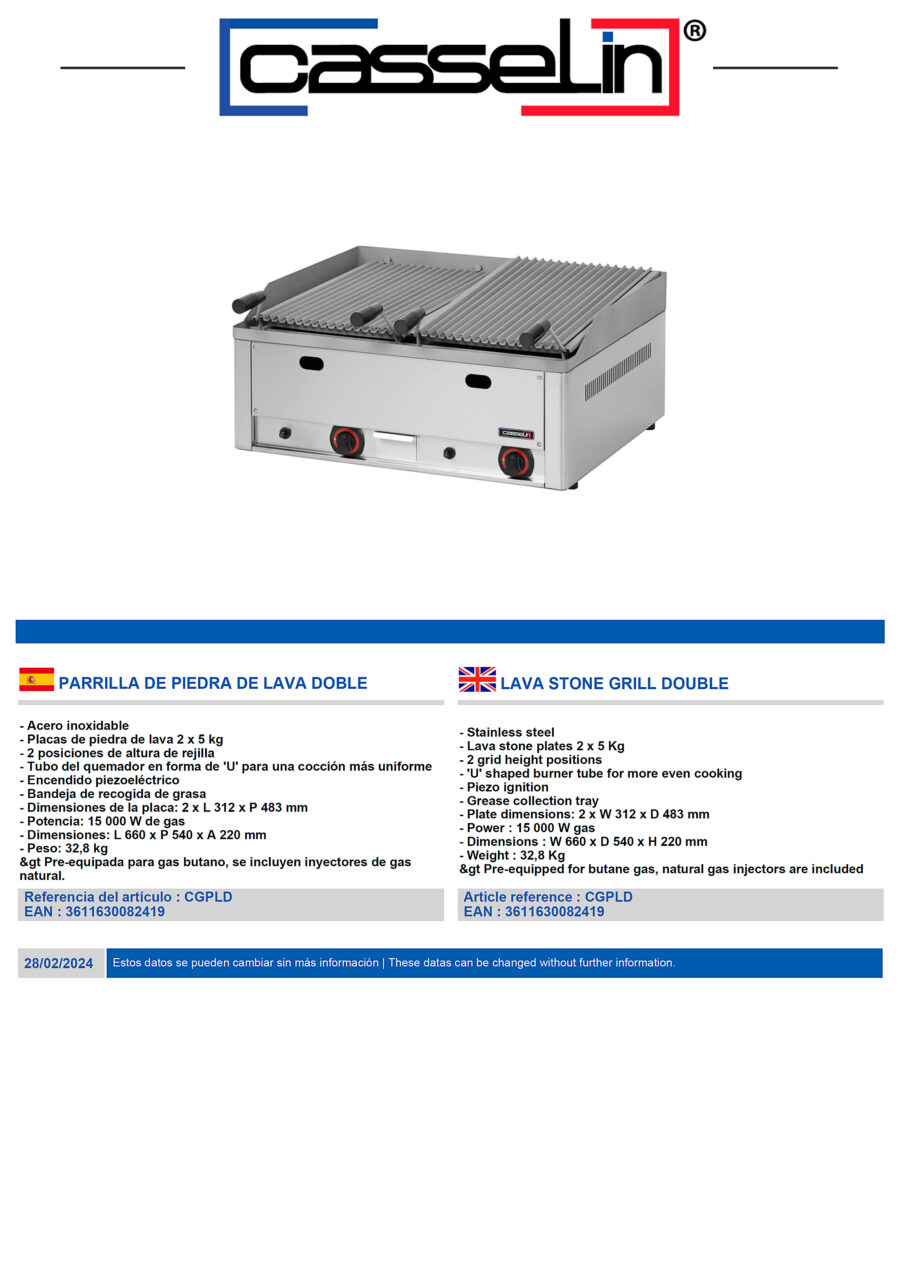Parrilla-Doble-a-Gas-Piedra-Volcánica-Sobremesa-660x540x220h-mm-CGPLD-Casselin2