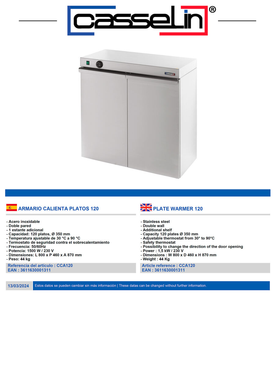 Armario-Calienta-Platos-1-Estante-120-Platos-Ø-350-mm-800x460x870h-mm-CCA120-Casselin1