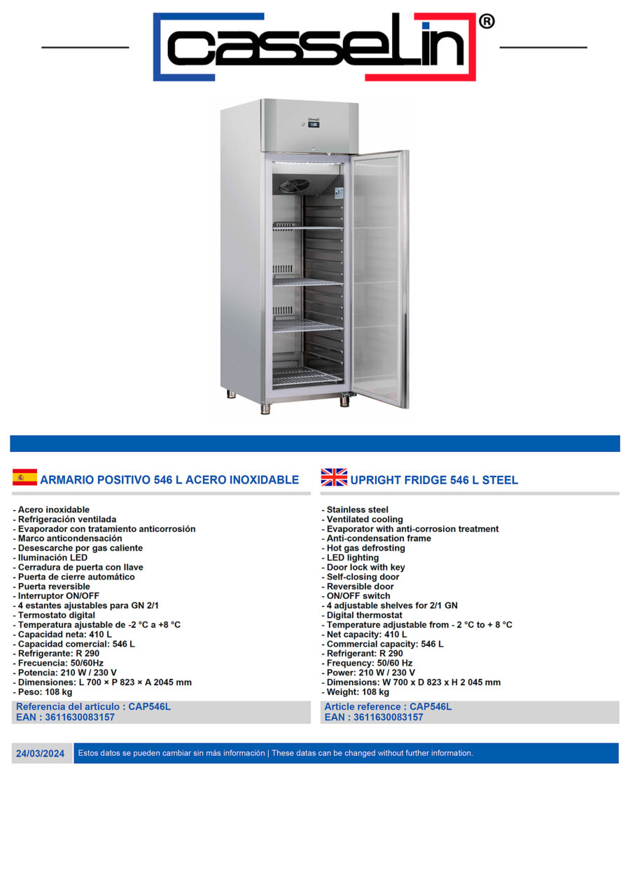 Armario-de-Congelación-Blanco-546-Litros-4-Estantes-1-Puerta-Opaca-700x823x2045h-mm-CAP546L-Casselin1