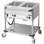 Carro-de-Baño-María-2-Cubas--GN-1-1-con-Grifo-de-Vaciado-Transversal-Modular-700x850x900h-mm-CCBM2H-Casselin