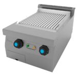 Fry Top Eléctrica Sobremesa Placa Ranurada SERIE 600 EV 400x600x260h mm SFRTE60 P62 Jemi