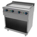 Fry Top Eléctrico Modular Placa Lisa SERIE 600 EV 800x600x850h mm FRTE62 P64 Jemi